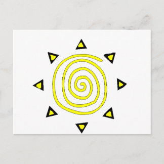 Sun Postcard