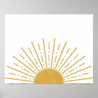 Sun Poster, Sun Art Print, Sun Wall Art, Sun Art Poster