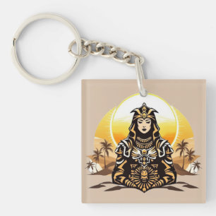 Sun Priestess Key Ring
