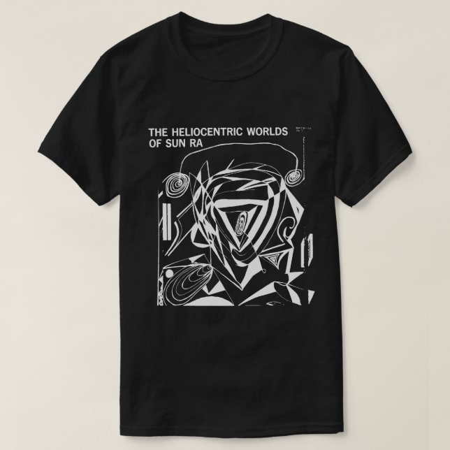 Sun Ra Jazz Vintage Illustrated  T-Shirt (Design Front)