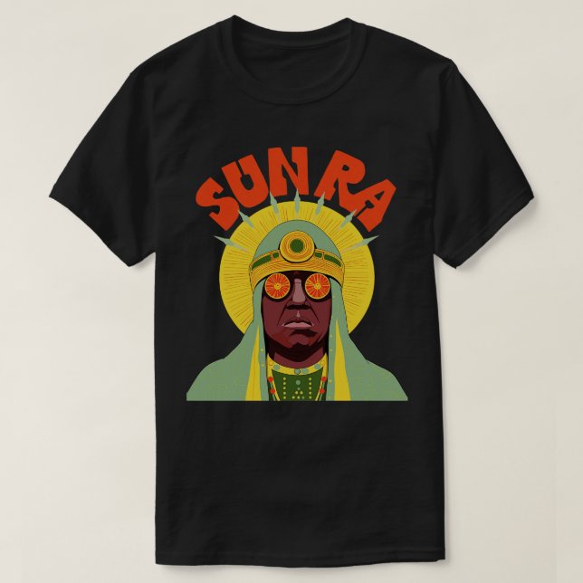 Sun Ra Original Psychedelic Design 2 T-Shirt (Design Front)