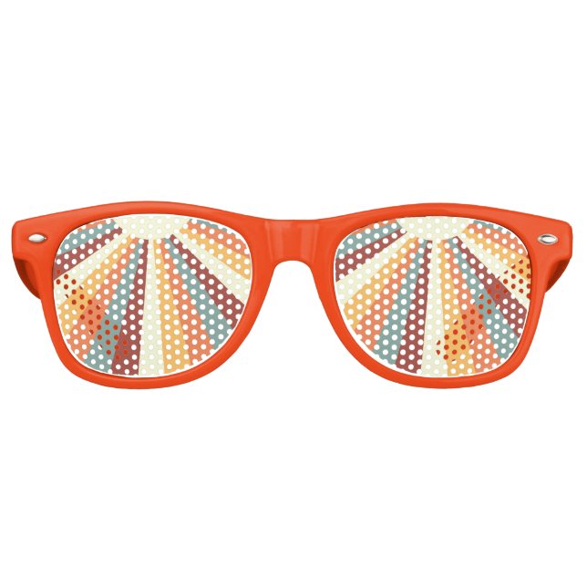 Sun Ray Retro Bohemian Sunshine Sunglasses (Front)