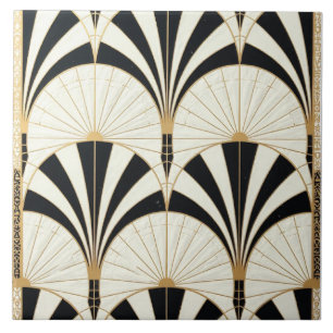 Sun Ray Silhouette Tile