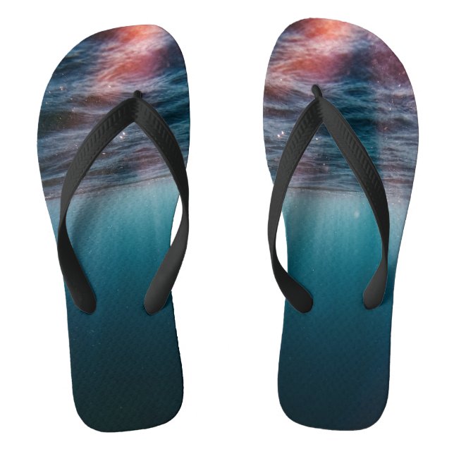 sun rays under water jandals (Footbed)