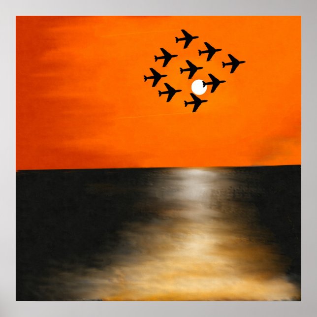 Sun rise Formation Poster (Front)