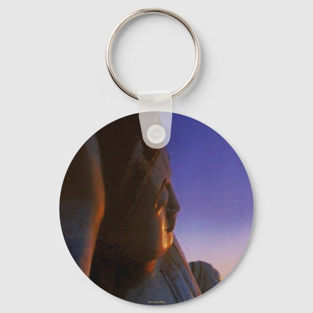 Sun Rising In The East Keychain (Front)