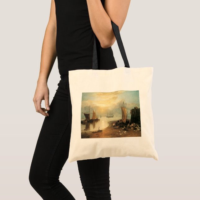 Sun Rising Through Vapour by Joseph Turner Tote Bag (Front (Product))