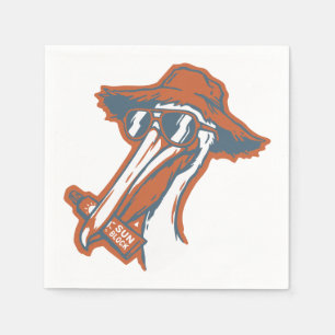 Sun-safe Pelican Napkin