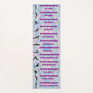 Sun Salutations Yoga Mat