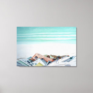 Sun Sand and Money III Canvas Print