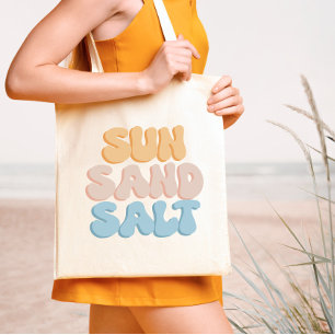 Sun Sand Salt - summer - beach Tote Bag