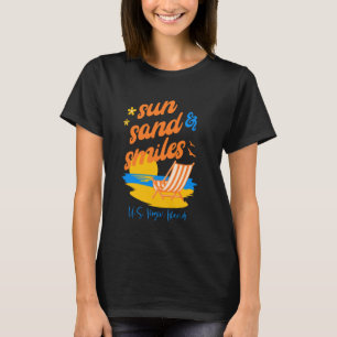 Sun Sand & Smiles U.S. Virgin Islands USVI T-Shirt
