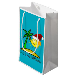 Sun Santa - Mele Kalikimaka Small Gift Bag