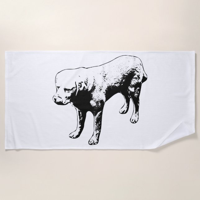 Sun & Sass Beach Towel (Front)