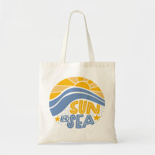 Sun, Sea and Summer Beach Tote Bag