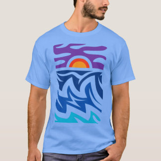 Sun Sea Waves  T-Shirt