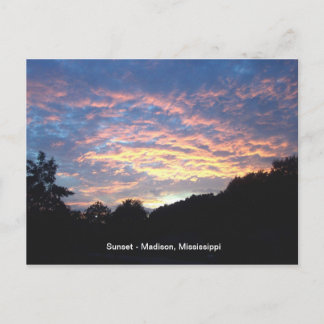 Sun Set Postcard