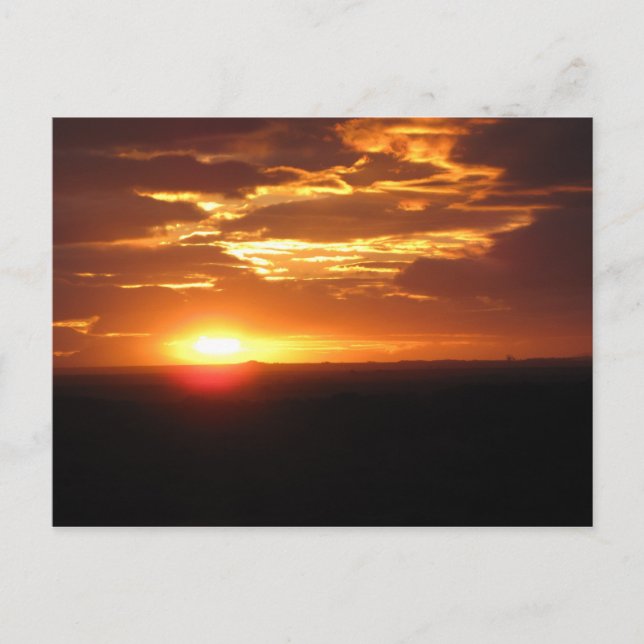 sun set postcard (Front)