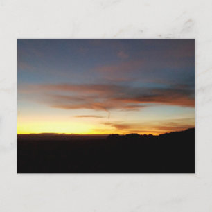sun set postcard