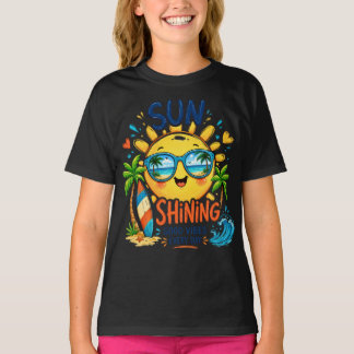 Sun Shining – Cute Summer Sunshine Kawaii T-Shirt
