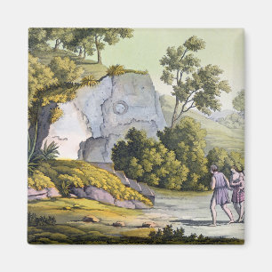 Sun shrine, Peru, from 'Le Costume Ancien et Moder Magnet