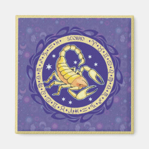 Sun Sign Scorpio Magnet