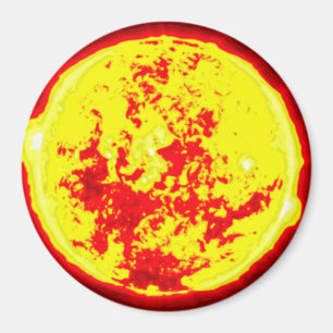 Sun Solar System Magnet