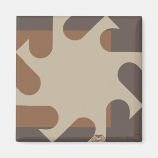 Sun Sponap beige Magnet 1