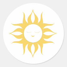 Sun Sticker