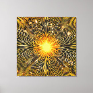 Sun Streaks Canvas Print