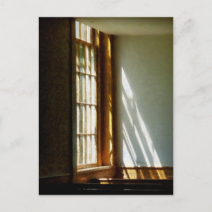 Sun Streaming Through Window Postcard