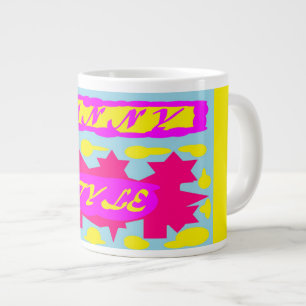 Sun Sunny Shining Bright colours Large Coffee Mug