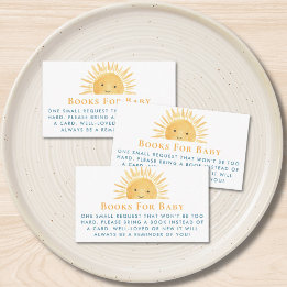 Sun Sunshine Books for Baby Enclosure Card