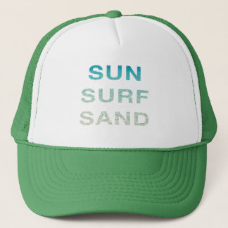 SUN SURF SAND TRUCKER HAT