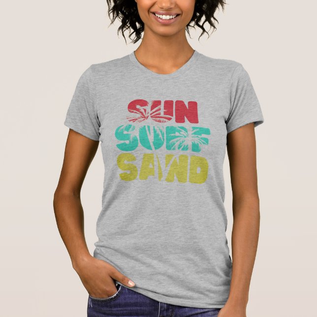 Sun Surf Sand - Women's Shirt (Front)