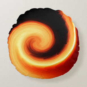Sun Swirl...... Round Cushion
