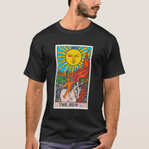 Sun Tarot Card Psychic Occult Metaphysical T-Shirt
