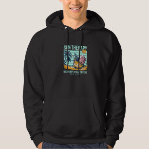 Sun Therapy Rockaway Beach Queens Summer New York  Hoodie