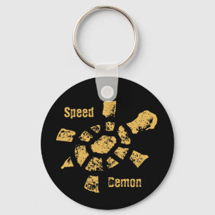 Sun Tortoise Keychain