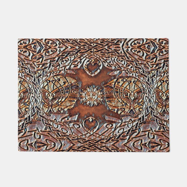 Sun Tree by Amelia Carrie Doormat (Front)