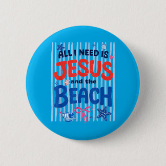 Sun Vacation 6 Cm Round Badge