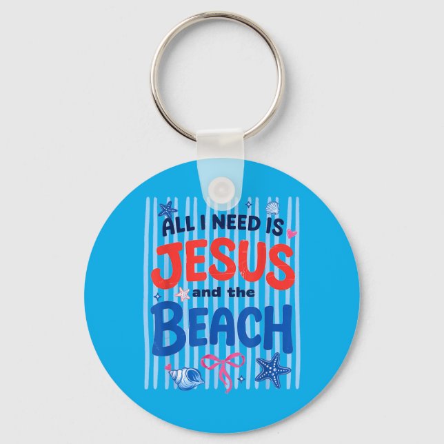 Sun Vacation Key Ring (Front)
