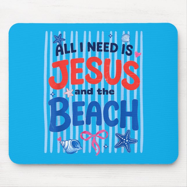 Sun Vacation Mouse Pad (Front)