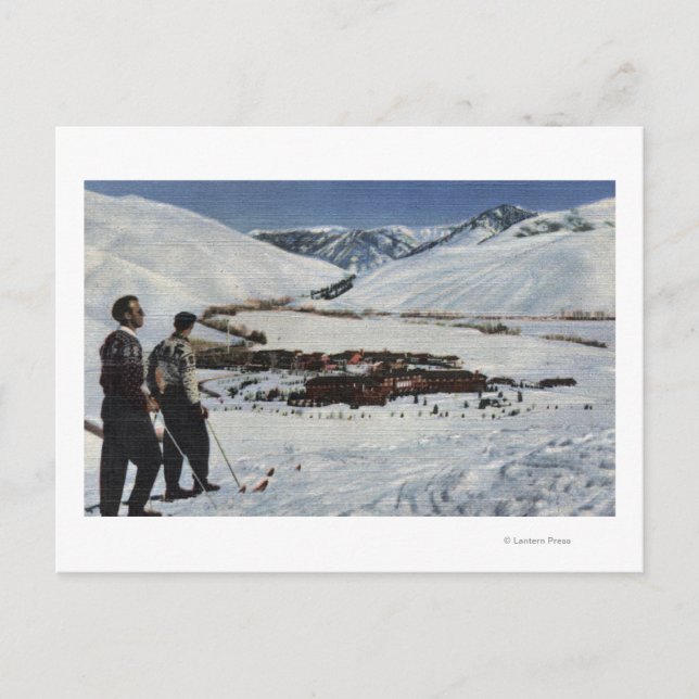 Sun Valley, ID - Winter Scene of Sun Valley Postcard (Front)