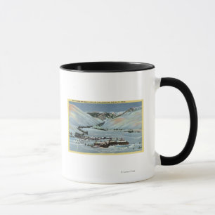 Sun Valley, ID - Winter Scene, Sun Valley Mug