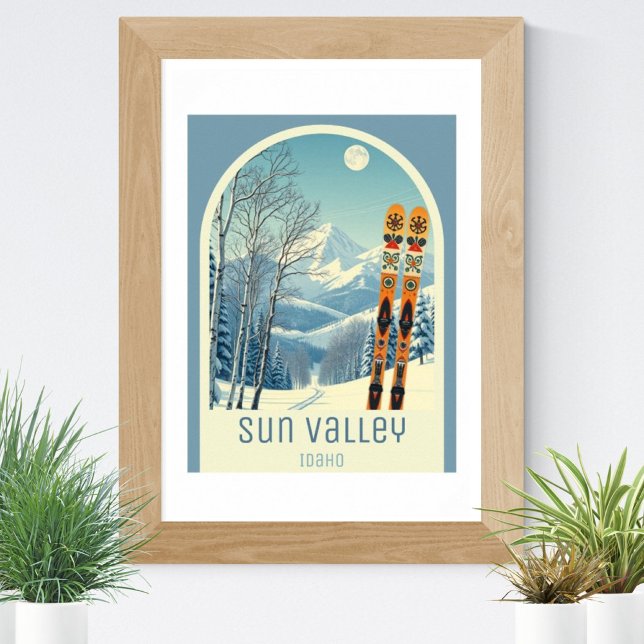 Sun Valley Idaho ski resort  Poster (Creator Uploaded)