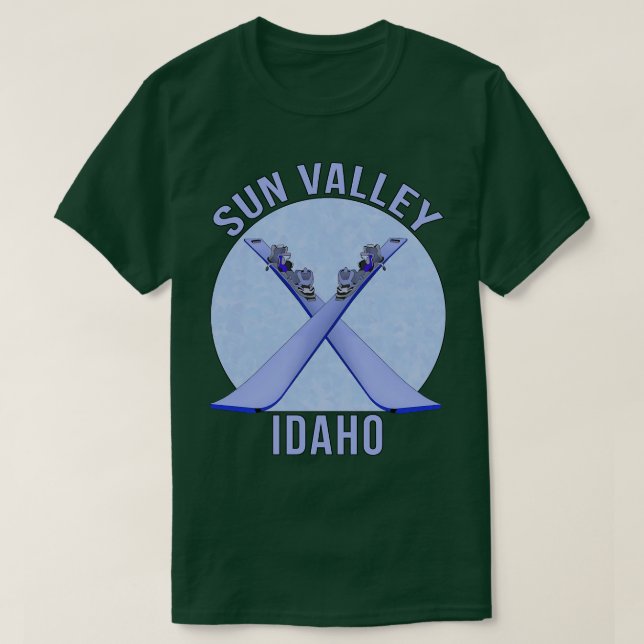 Sun Valley Idaho T-Shirt (Design Front)