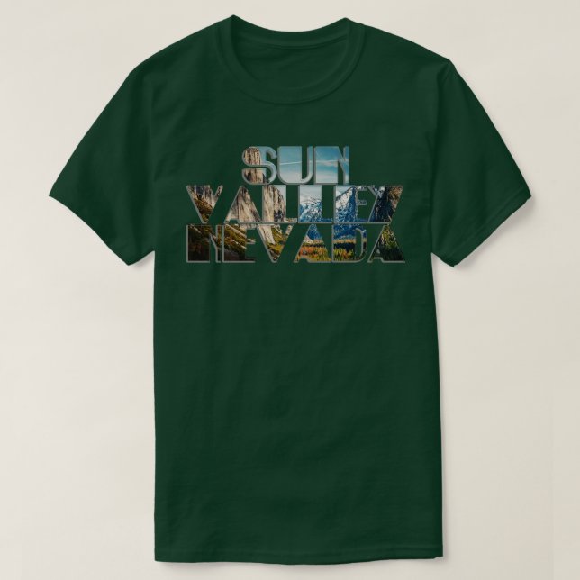 Sun Valley Nevada T-Shirt (Design Front)