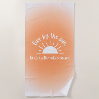 Sun & Vitamin Sea Beach Towel