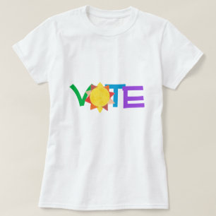 Sun Vote / Fun GOTV / Vote with Sun T-Shirt